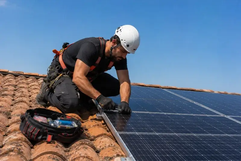 Maintenance et monitoring de panneaux solaires à Scherwiller